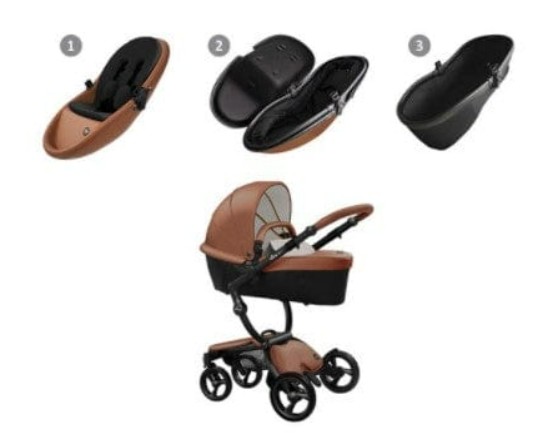 patentierter Kinderwagen